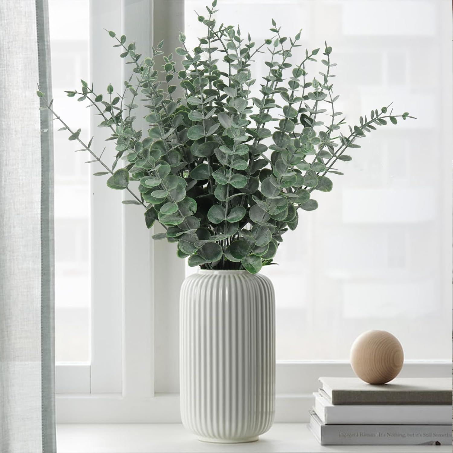 Eucalyptus Preserved - 10/20 szt. Sztuczne rośliny liście eukaliptusa