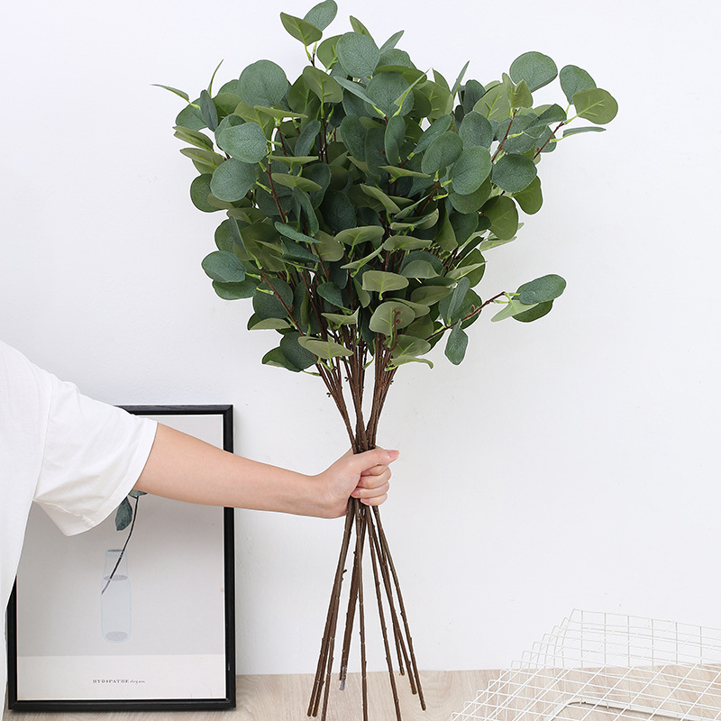 Eucalyptus Preserved - 1 szt. Sztuczna gałązka eukaliptusa z